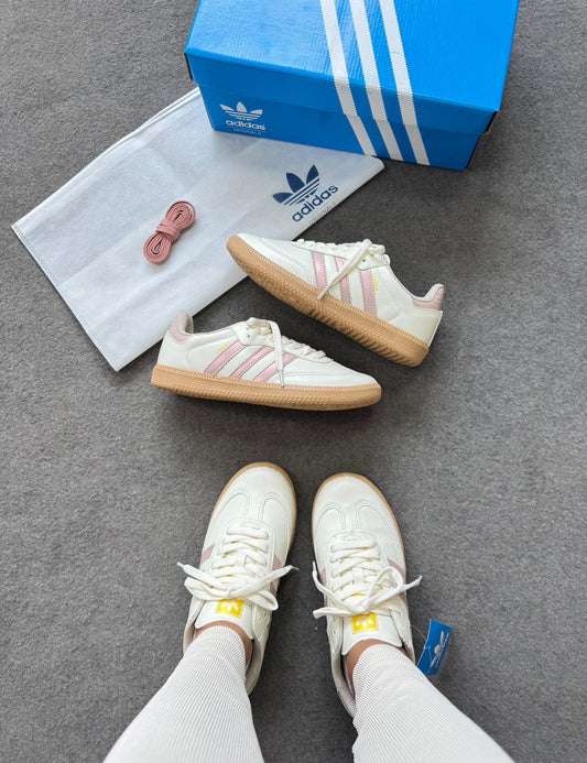 Samba Blanco y Rosa