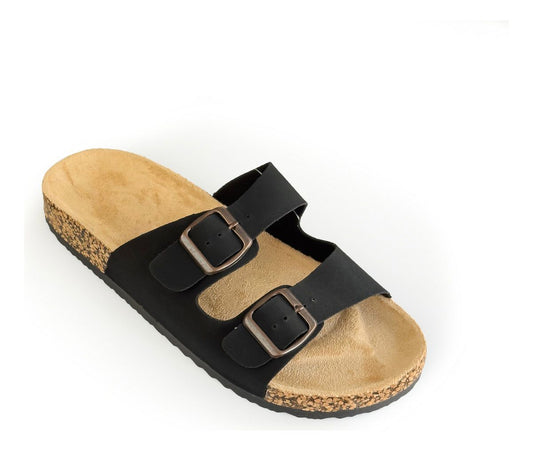 Sandalias con Hebilla Clasica