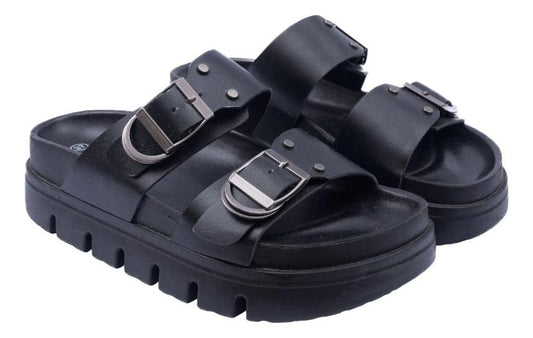 Sandalias Cuerina