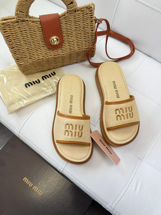 Sandalias Tipo Miu Miu